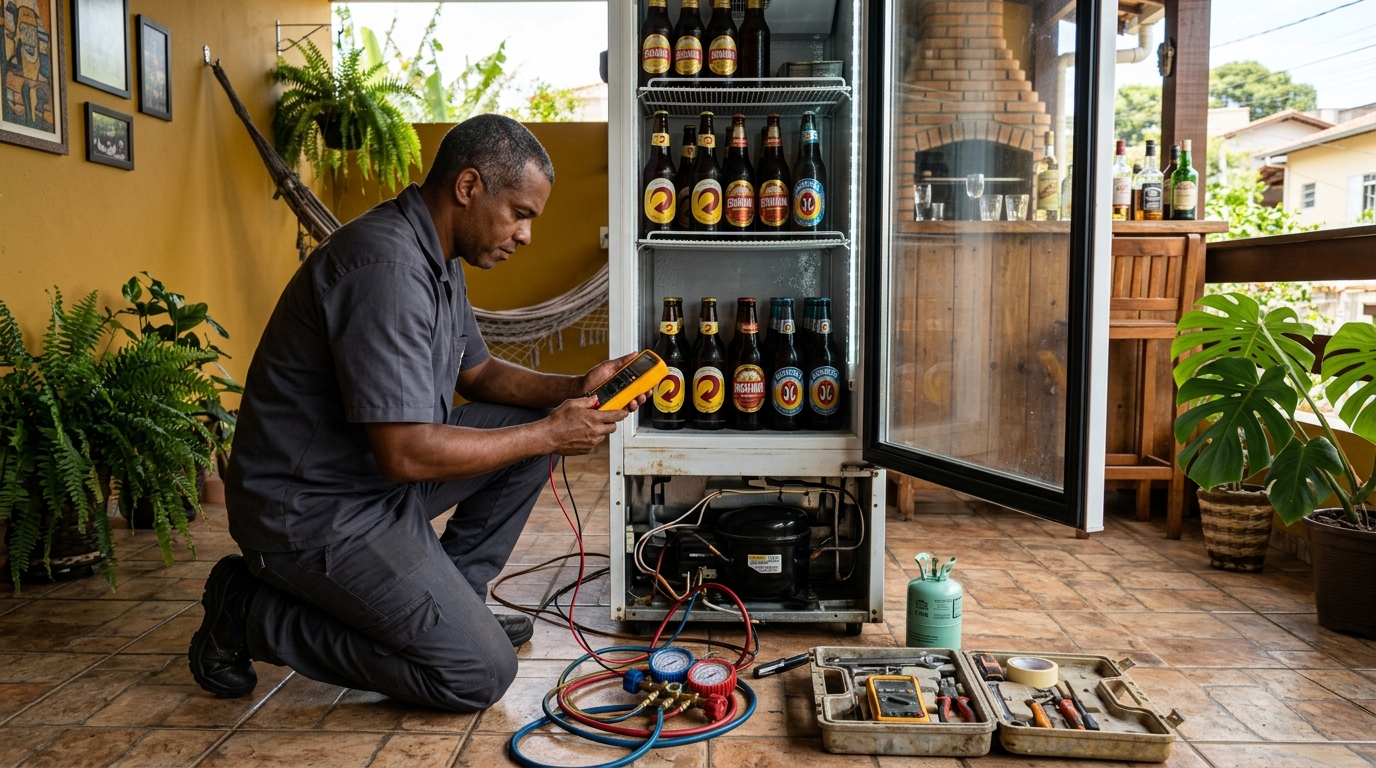 Reparo no controlador de câmara fria em Guarulhos‑SP