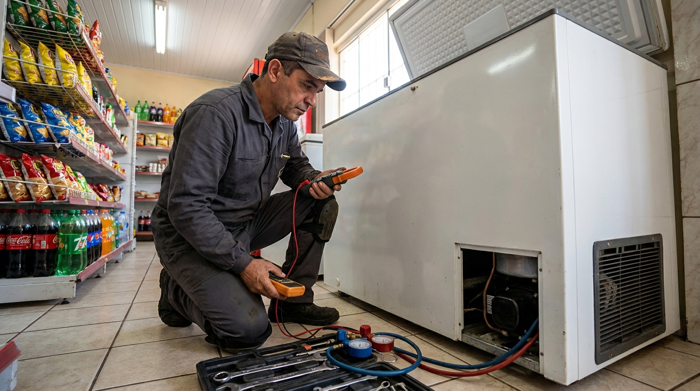 Recuperação de Refrigeração no Bom Clima, Guarulhos‑SP